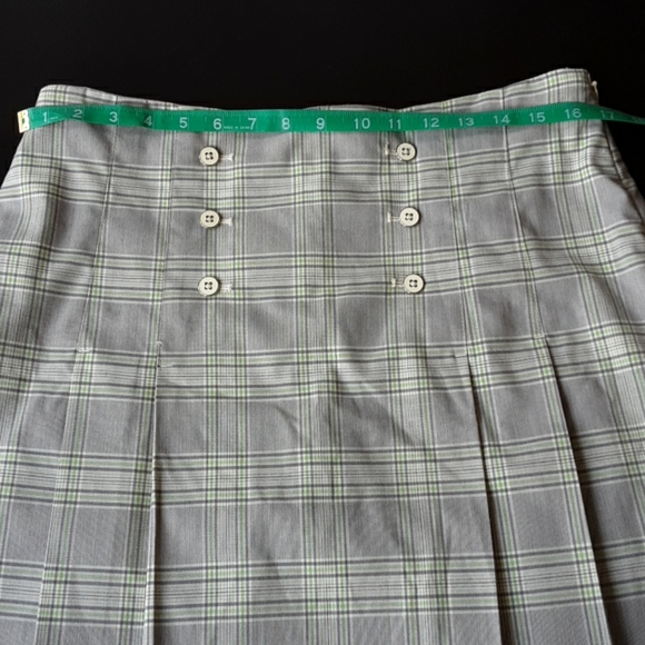Plaid Pleated Golf Skirt by Izod xfg - Picture 7 of 8